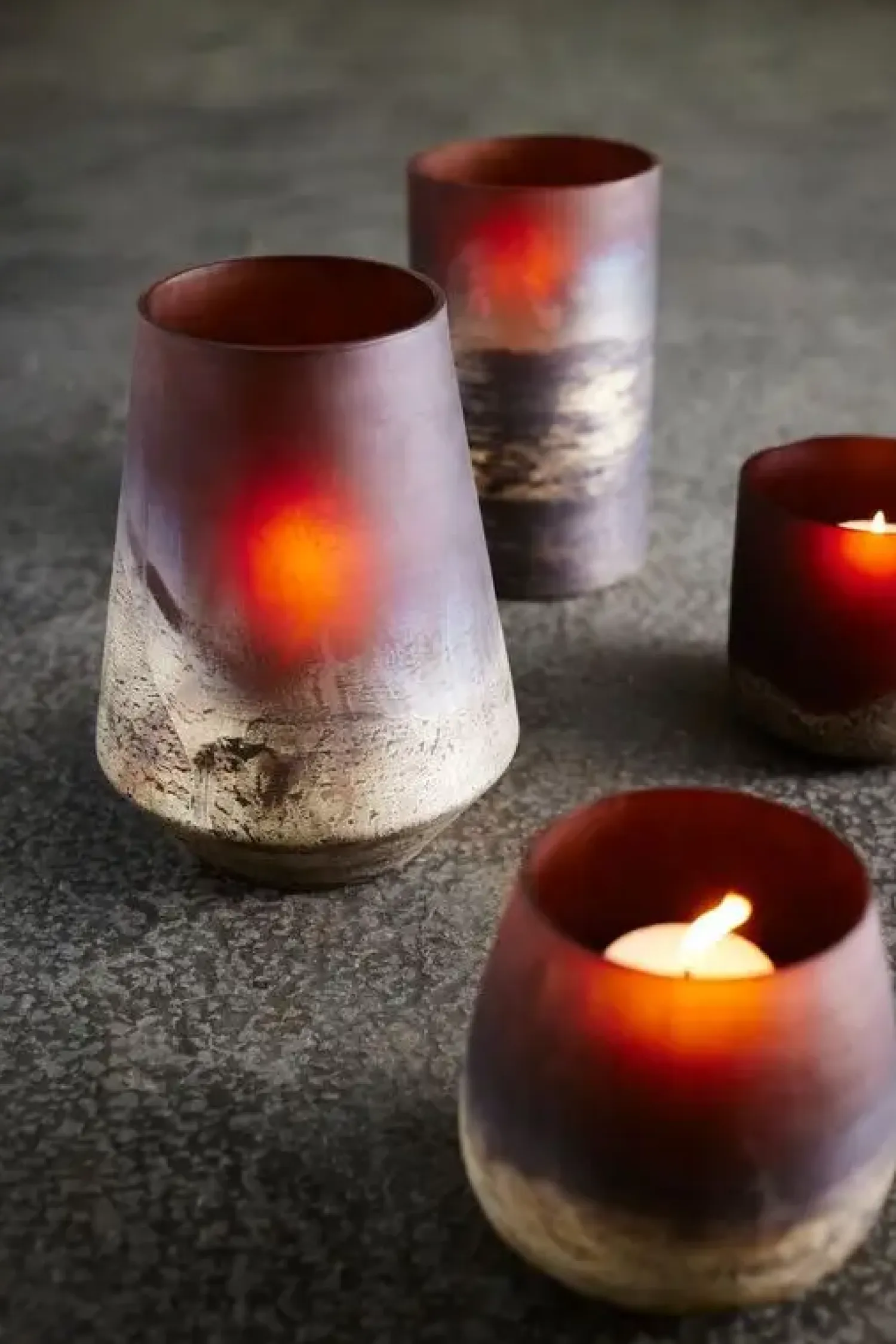 Muubs - Vase Lana 26 - Brown/Gold* Hot