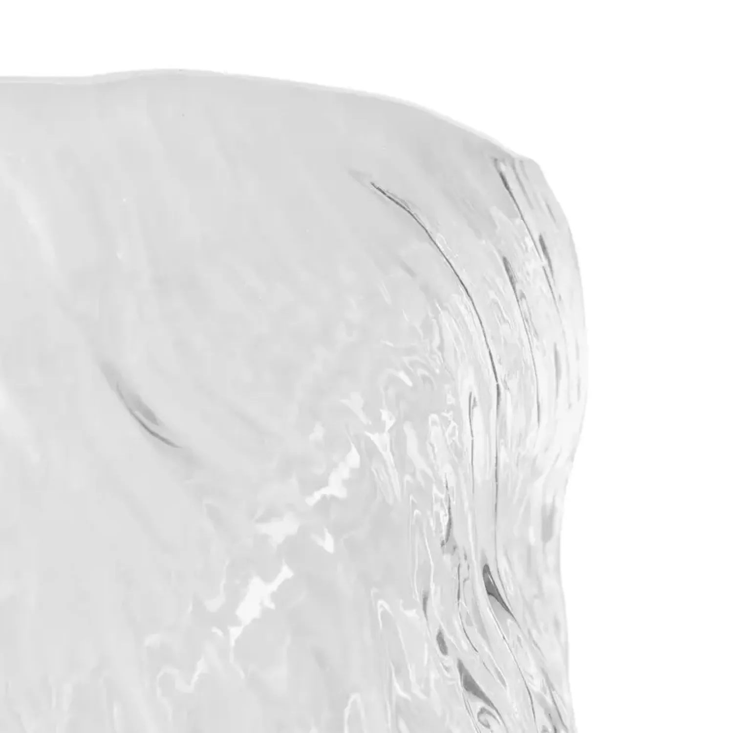 - Vase Mud - Klar - Glas*Muubs Hot