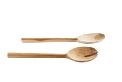salatsæt - Java salatbestik i teak^Muubs