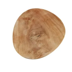 tallerken - Drop tallerken i teak*Muubs