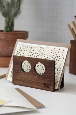 - Servietholder - valnød^Neon living