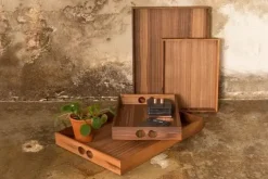 bakke - Tray i valnød (small)^Neon Living Online