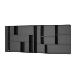 Fox box sort - lille - smoke - 30x75x5 cm^Neon living Online