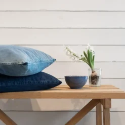 - Pudebetræk - Denim - Denim Midnight Blue - 60x60 cm^Never New