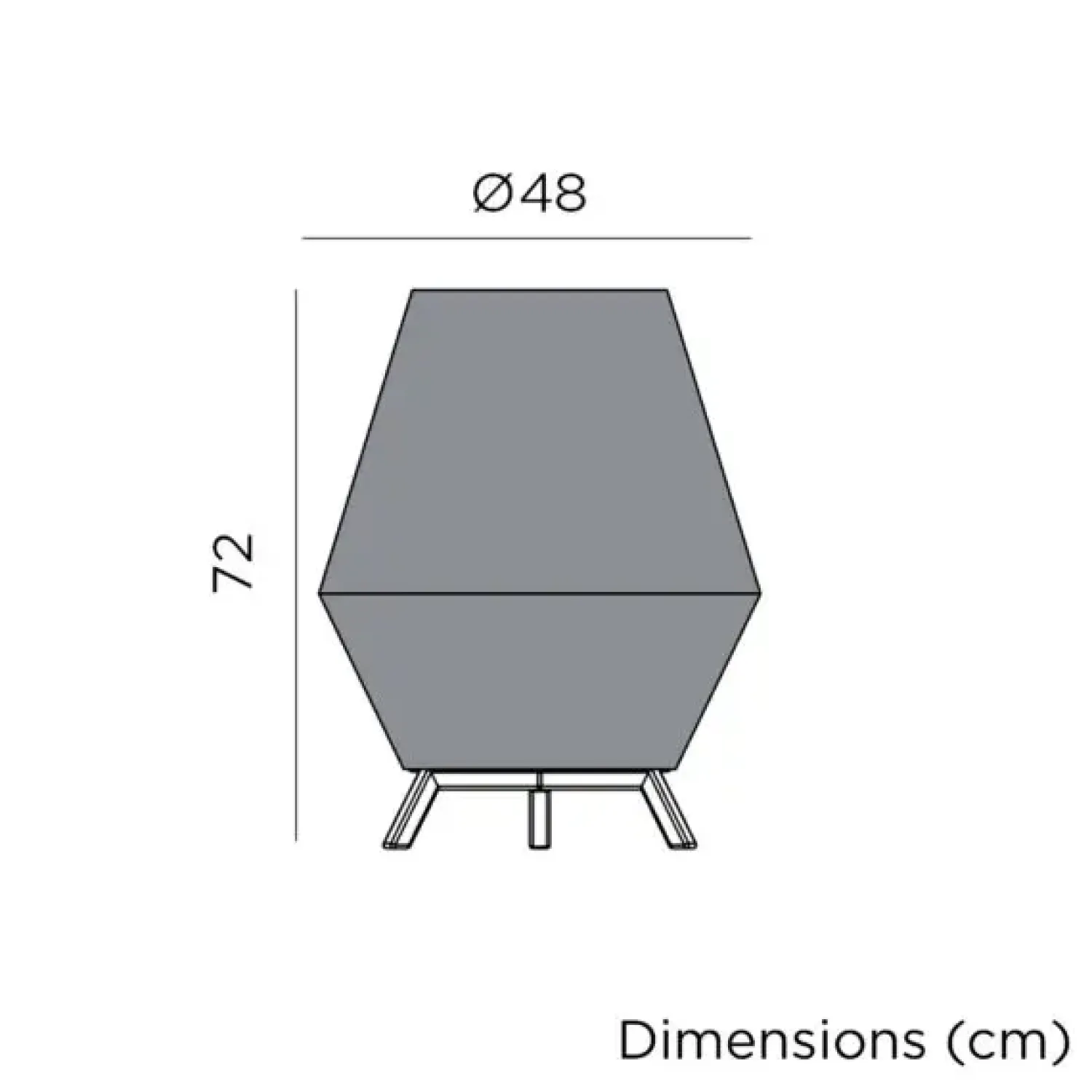 - Conta 70 trådløs dekorativ gulvlampe/lanterne*New Garden Online