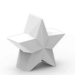 - Julestjerne med lys - 62x58 cm^New Garden Discount