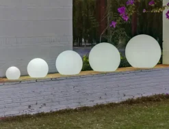 - Solcelle lampe - Buly Lampe - Ø50 cm*New Garden Sale