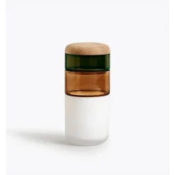 New Works - PI-NO-PI-NO Vase sæt - opal/bronze/grøn^Roomstore Outlet