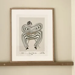 - Kunsttryk - Donna di Teatro, Grøn^Noeje Outlet