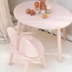 - Mouse bord og stol - Mouse Chair & Table - Rosa^Nofred Hot