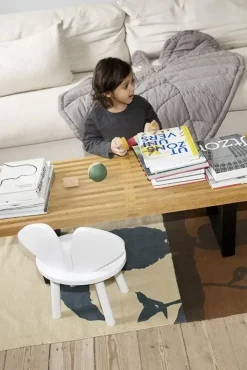 - Blad tæppe - Grå^Nofred Discount