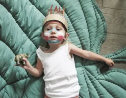 - Blad tæppe - Grønt*Nofred Online