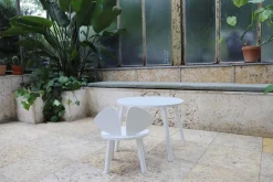 - Børnebord - Mouse table - Hvid - (2-5 år)*Nofred Outlet