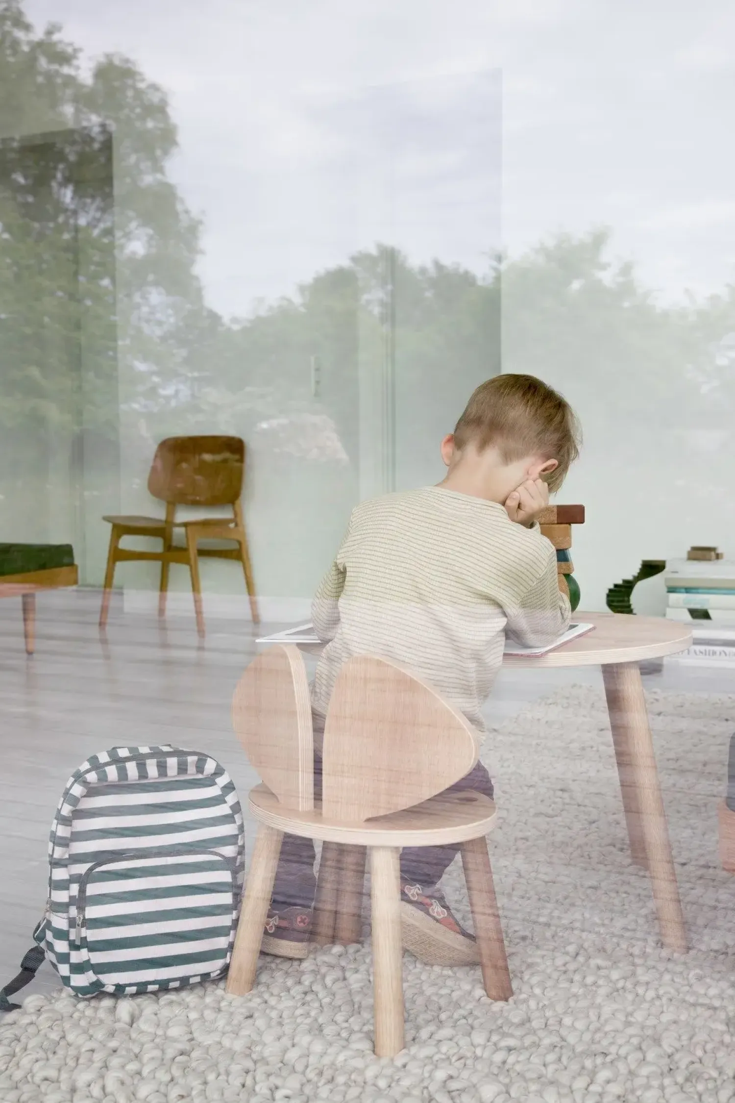 - Børnestol - Mouse Chair - Eg^Nofred