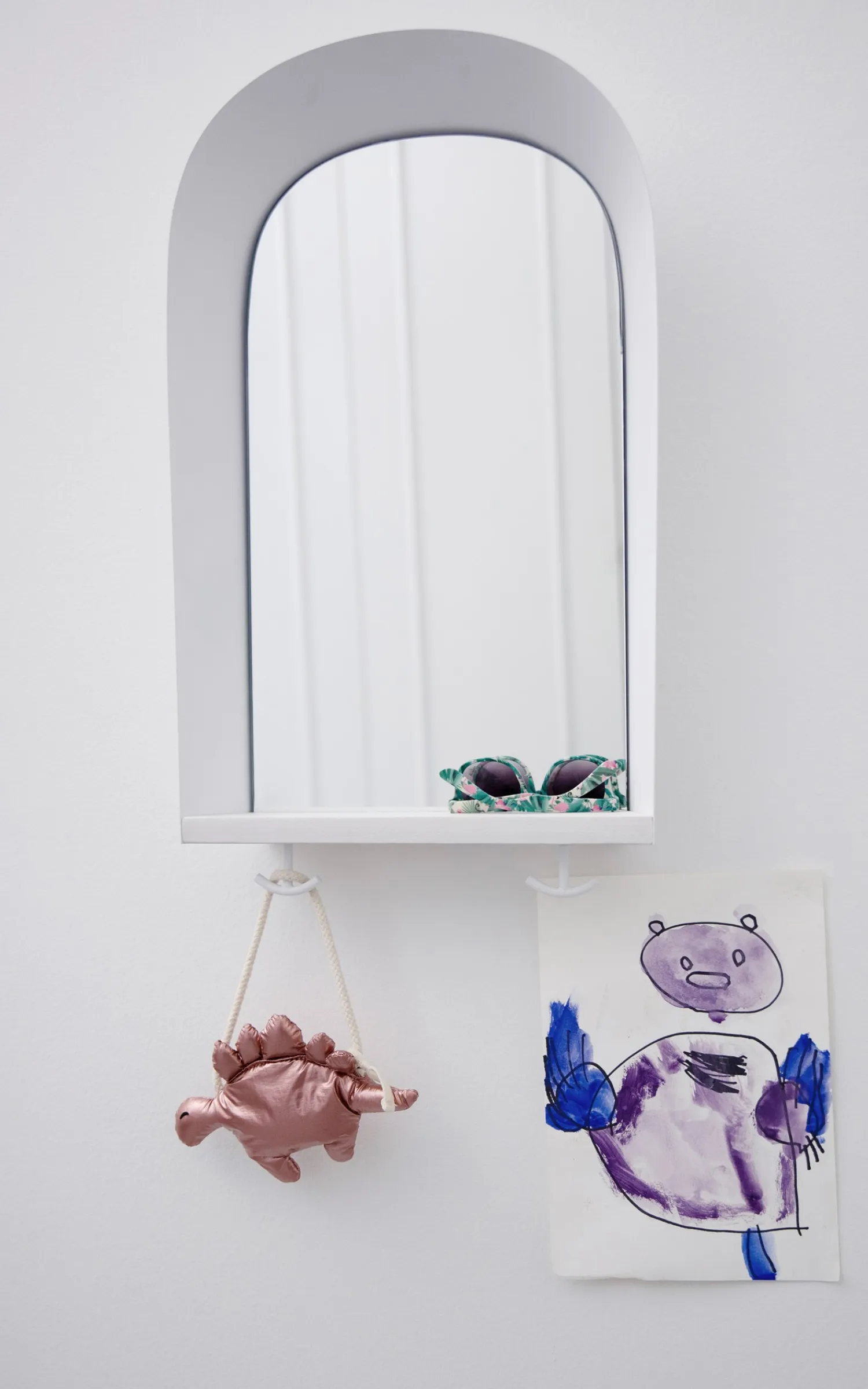 - Portal Mirror - Hvid*Nofred New