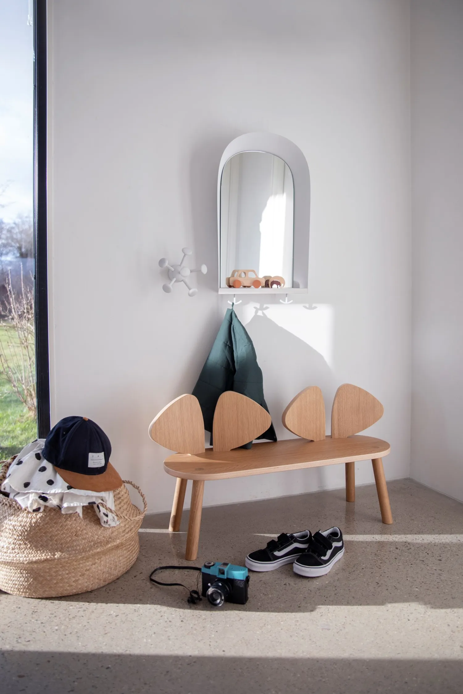 - Portal Mirror - Hvid*Nofred New