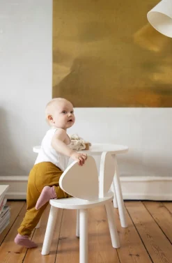 børnestol hvid - Mouse Chair*Nofred Best
