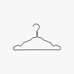 - bøjler - sort aluminium - 5 stk. i en pakke*Nomess Sale