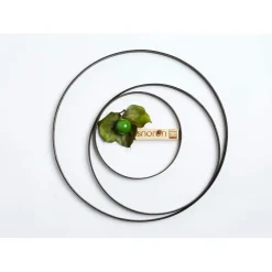 - Metal ring i rust til snoren - diameter 20 cm^Nordic By Hand Outlet