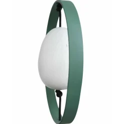 - Metal ring i grøn til snoren - diameter 40 cm^Nordic By Hand Online