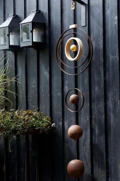 - metalkugle i rust - large^Nordic By Hand Online