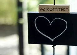 - Snoren - start sæt sort - med velkomstbrik og kridttavle*Nordic By Hand Sale