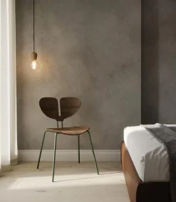 - Træpendel - BRIGHT SPROUT -Smoked/røget eg (ledning m. fatning medfølger ikke)*Nordic Tales