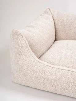 - Billy Bouclé hundeseng - Beige - Medium - 80x60x26 cm^Nordog Outlet