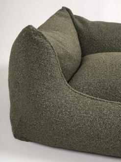 - Billy Bouclé hundeseng - Moss - Medium - 80x60x26 cm*Nordog Discount