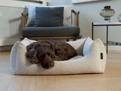 - Billy Bouclé hundeseng - Beige - Small - 60x44x20 cm*Nordog Clearance