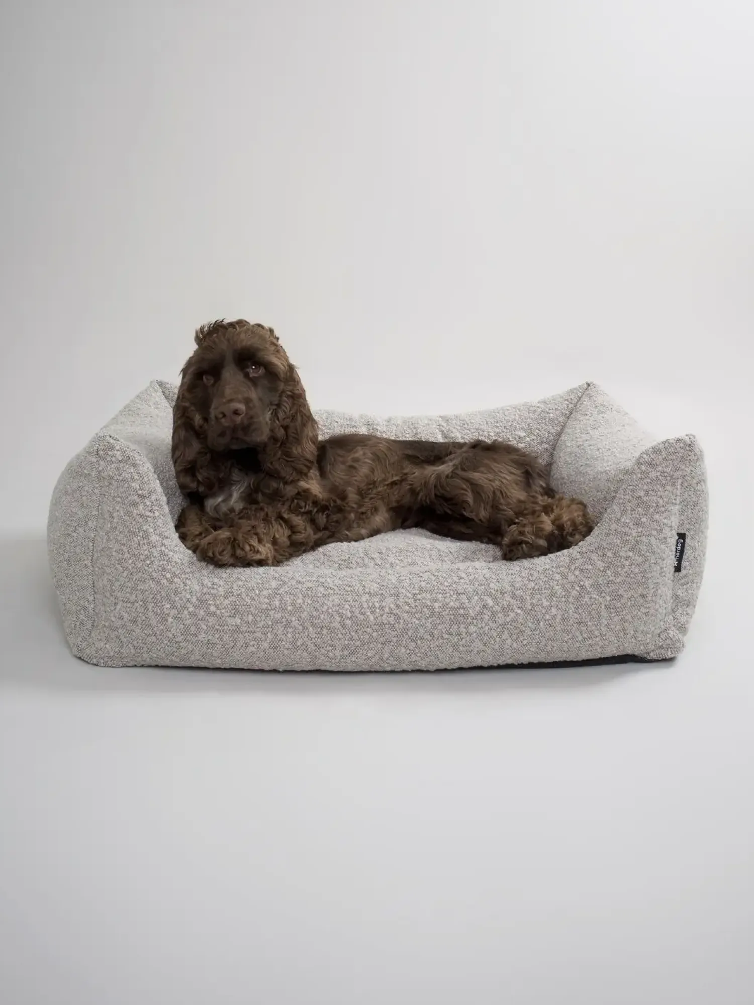 - Billy Bouclé hundeseng Taupe - Large - 100 x 78 x 28 cm*Nordog Best