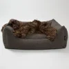 - Billy Bouclé hundeseng Mocca - Large - 100 x 78 x 28 cm*Nordog Online