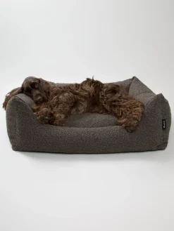 - Billy Bouclé hundeseng Mocca - Small - 60 x 44 x 20 cm*Nordog Discount