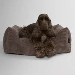 - Hundeseng - Oscar - Velvet - Mocca - Large*Nordog Discount