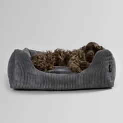 - Hundeseng - Oscar - Velvet - Anthracite - Large^Nordog Outlet