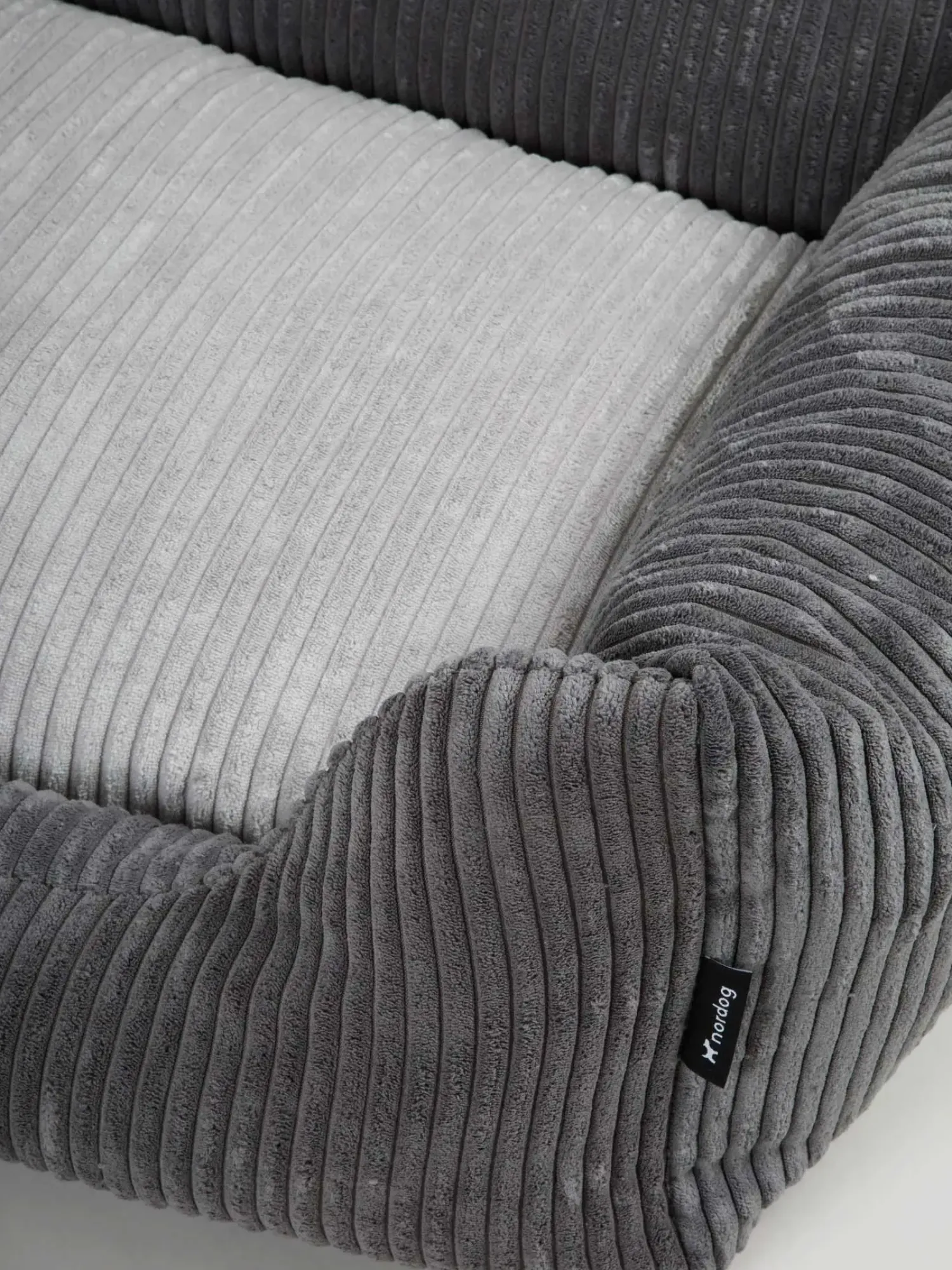 - Hundeseng - Oscar - Velvet - Anthracite - Large^Nordog Outlet