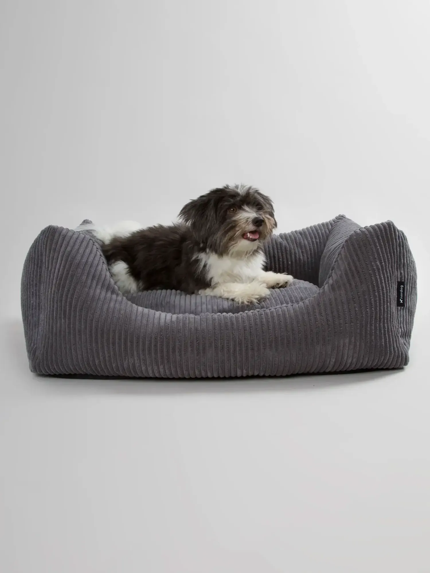 - Hundeseng - Oscar - Velvet - Anthracite - Large^Nordog Outlet