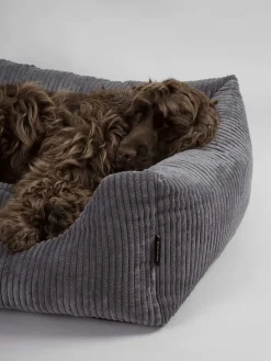 - Hundeseng - Oscar - Velvet - Anthracite - Large^Nordog Outlet