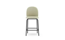 - Ace Bar Chair 65 cm Upholstery Black Steel^Normann Copenhagen New