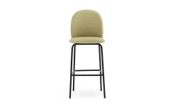 - Ace Bar Chair 75 cm Upholstery Black Steel*Normann Copenhagen Hot