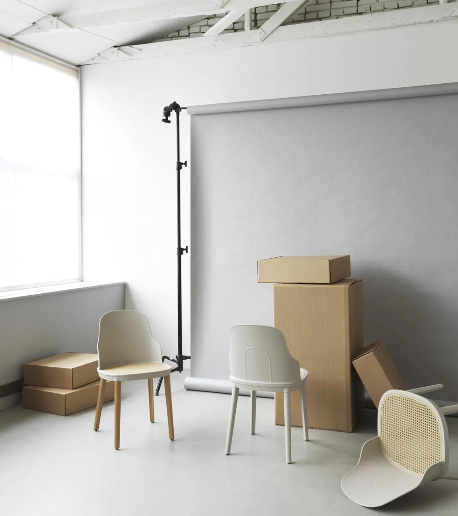 - Allez Chair Molded wicker/ Oak*Normann Copenhagen Outlet