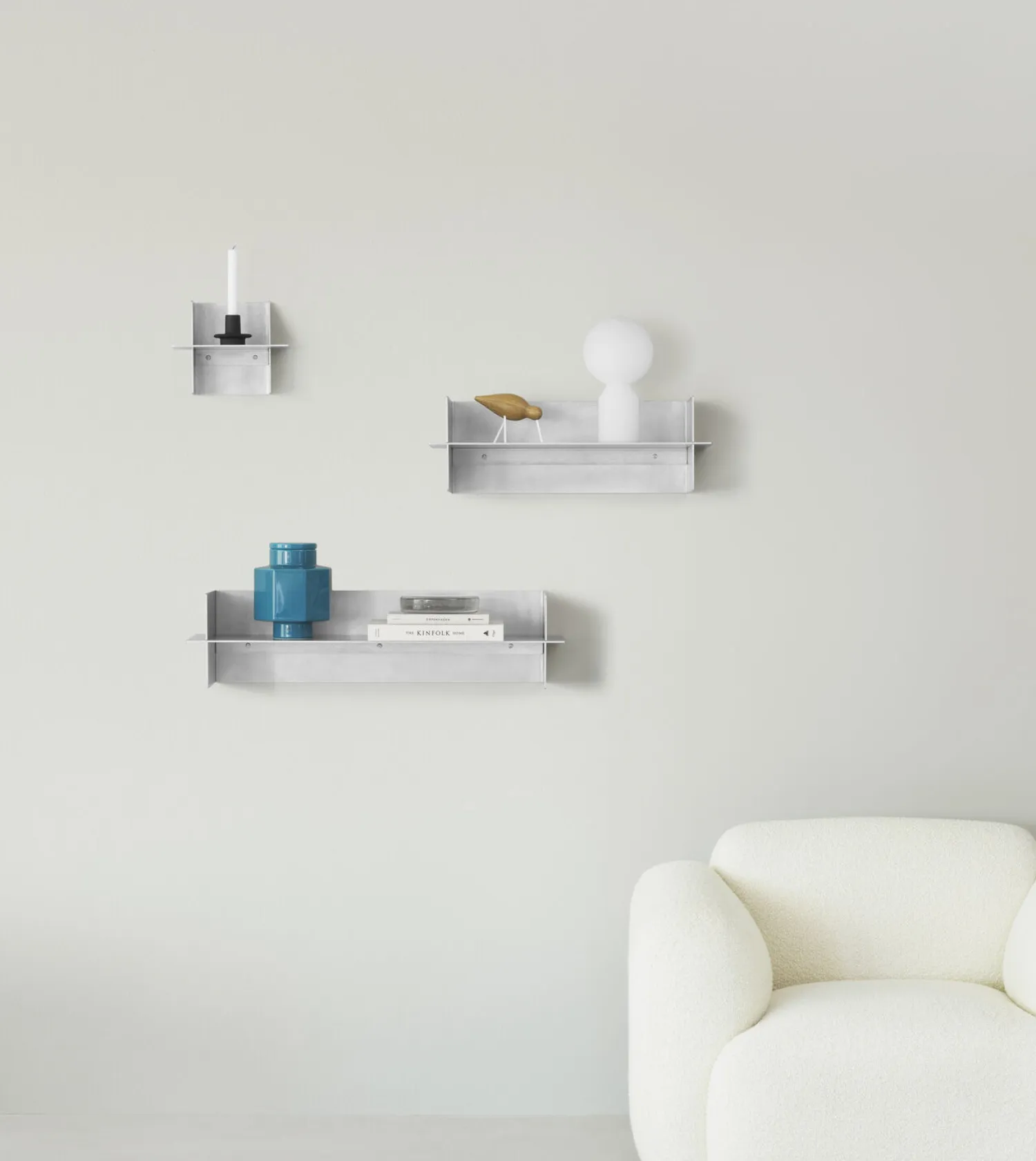 - Alu Shelf 25 cm*Normann Copenhagen