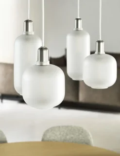 - Amp Lamp Glass Small - Mat hvid*Normann Copenhagen