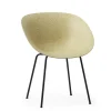 - Armstol - Mat Chair - Hemp - Sort/Stål^Normann Copenhagen