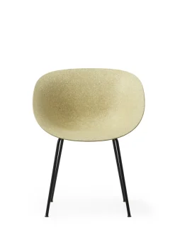 - Armstol - Mat Chair - Hemp - Sort/Stål^Normann Copenhagen