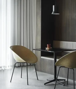 - Armstol - Mat Chair - Hemp - Sort/Stål^Normann Copenhagen