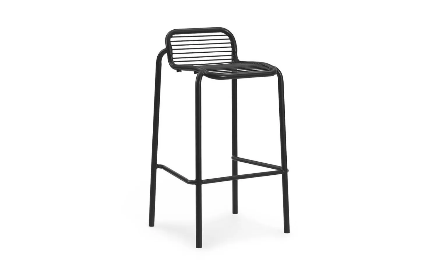 - Bar havestol - Vig - 75cm - Sort*Normann Copenhagen