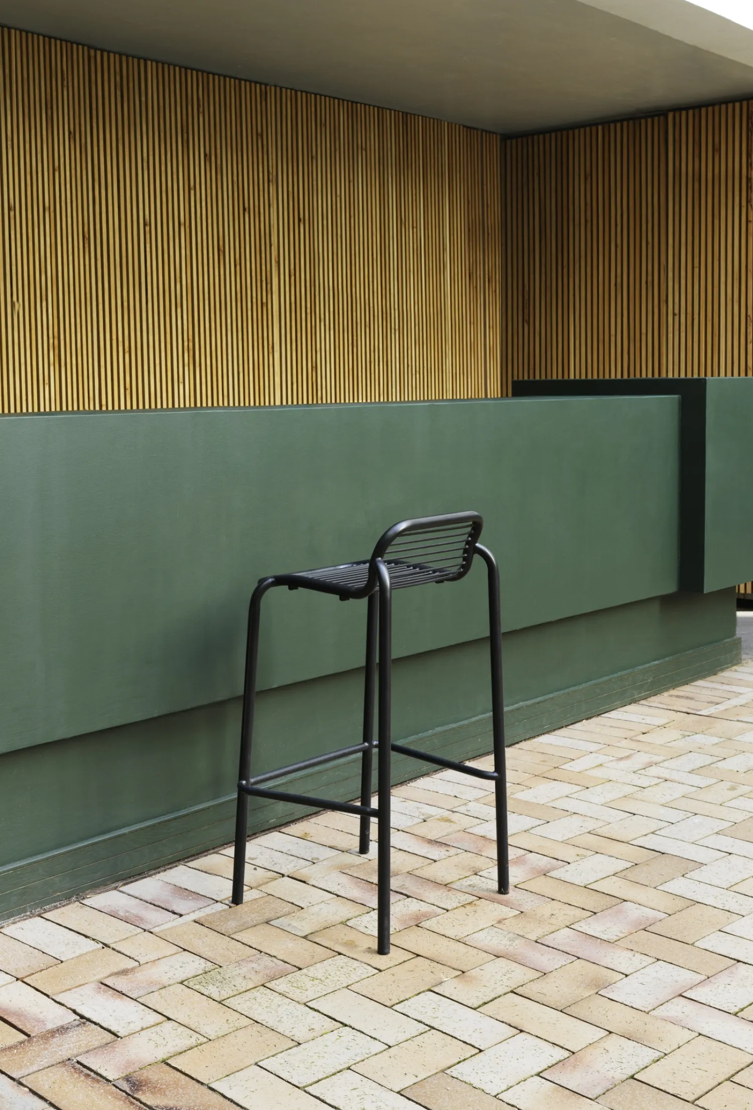 - Bar havestol - Vig - 75cm - Sort*Normann Copenhagen