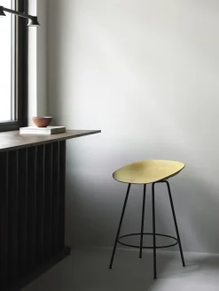 - Barstol - Mat Chair - Hemp - Sort/Stål^Normann Copenhagen Sale