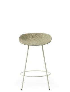 - Barstol - Mat Chair - Seaweed - Creme/Stål*Normann Copenhagen Clearance